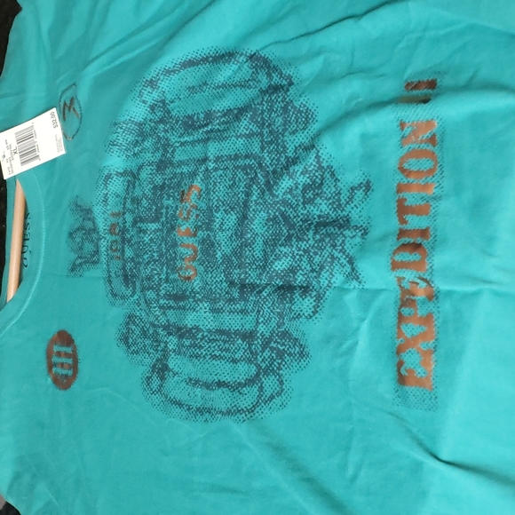 Guess teal shirt, tshirt - Picture 6 of 6